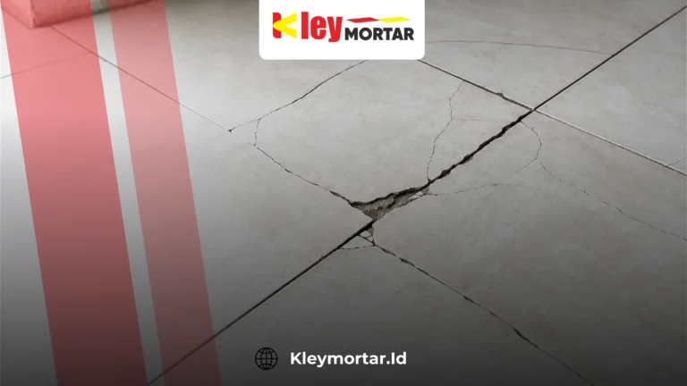 keramik lantai retak akibat pemasangan yang tidak tepat