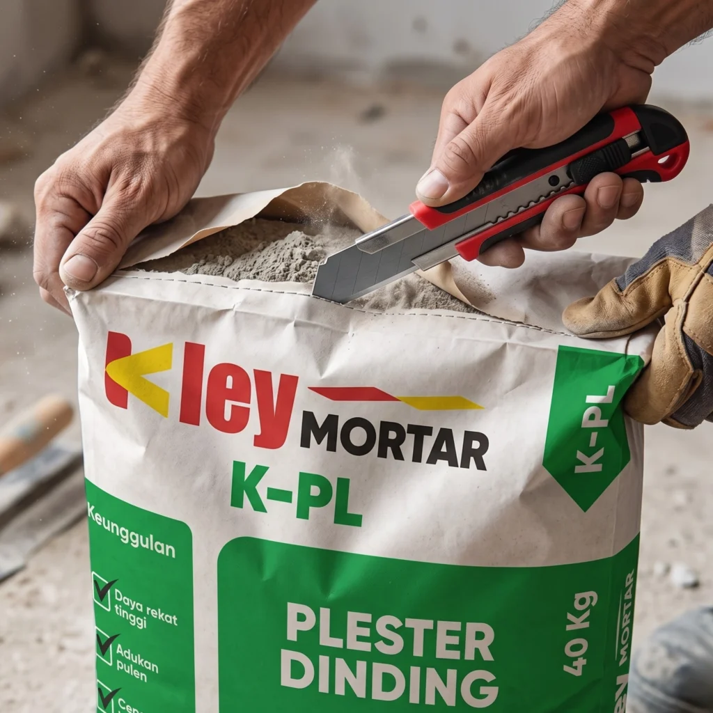 Kley Rasm Produk Kley Mortar: Perekat, Acian Dinding & Plester Terbaik