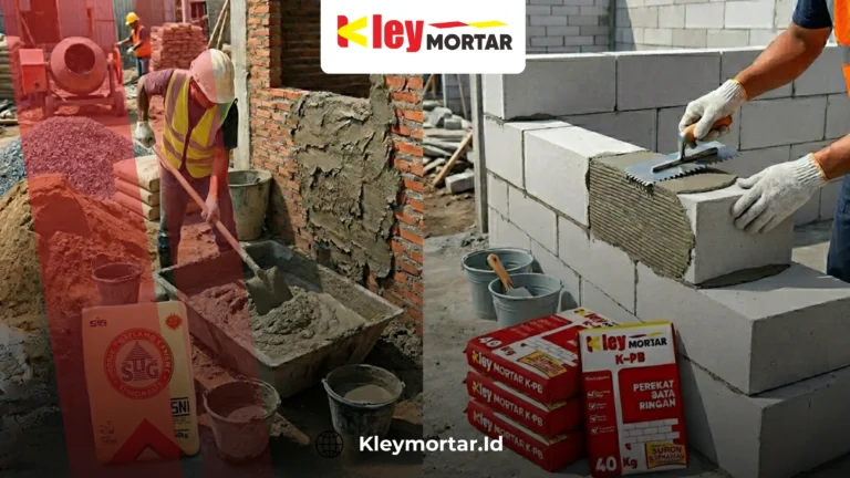 Mortar Instan Vs Semen Biasa