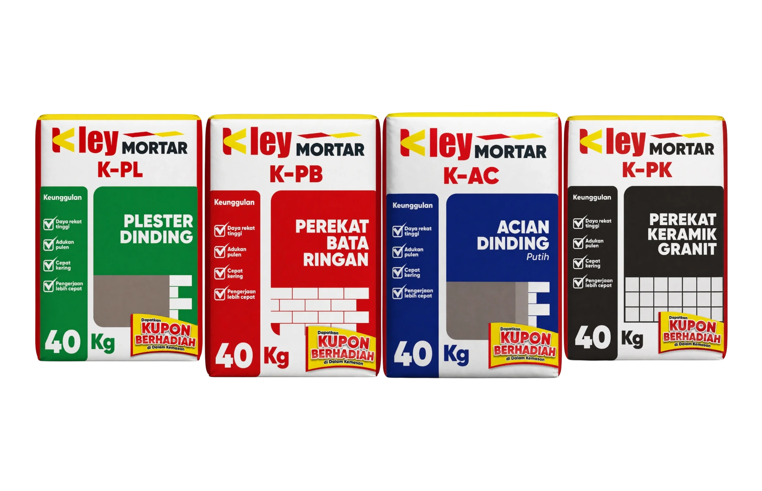 Varian Produk Kley Mortar