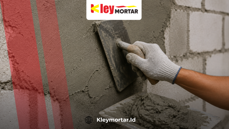 Kesalahan saat menggunakan mortar instan pada proses plester dinding