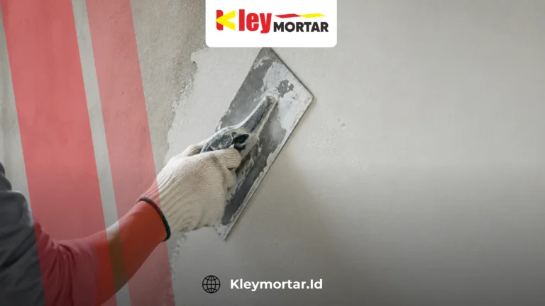 Mortar terbaik untuk acian dinding saat proses finishing dinding